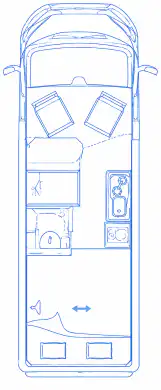 7774BE Burstner Ixeo It 734 Layout