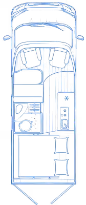 76D7C2 Burstner B66 C600 Layout