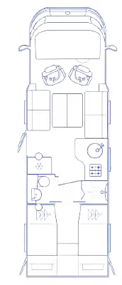 77DC42 Swift Voyager 584 Layout