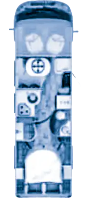 73CF5E HymerML6302017BLUE