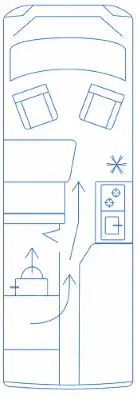 75972A Burstner Habiton6 Layout