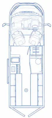 76B0A6 Autotrail V Line 610 Se Layout