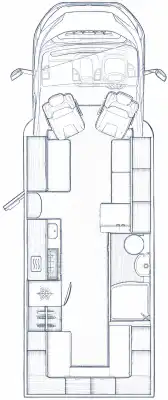 76B0B6 Autotrail Imala 736 Layout