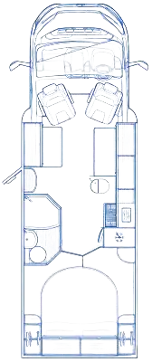 76CD36 Autotrail Imala 730 Layout