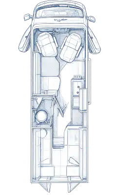7915B6 Malibu Firstclass Tworooms 640lerb Layout