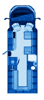 6CFA2E 2022 AUTO TRAIL SCOUT LAYOUT