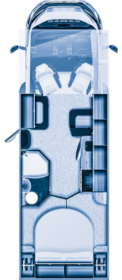 7765D6 AutotrailExpeditionC712022BLUE