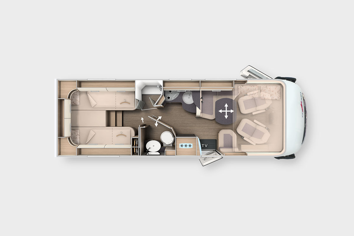 6D0882 21 2025 Carthago C2 Tourer I 147 RB LE Comfort 4.2t