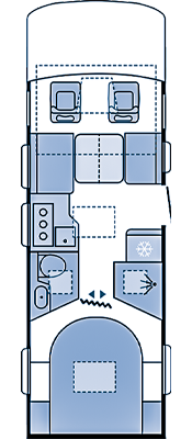6F1F3E AdriaSonic700DC2024BLUE