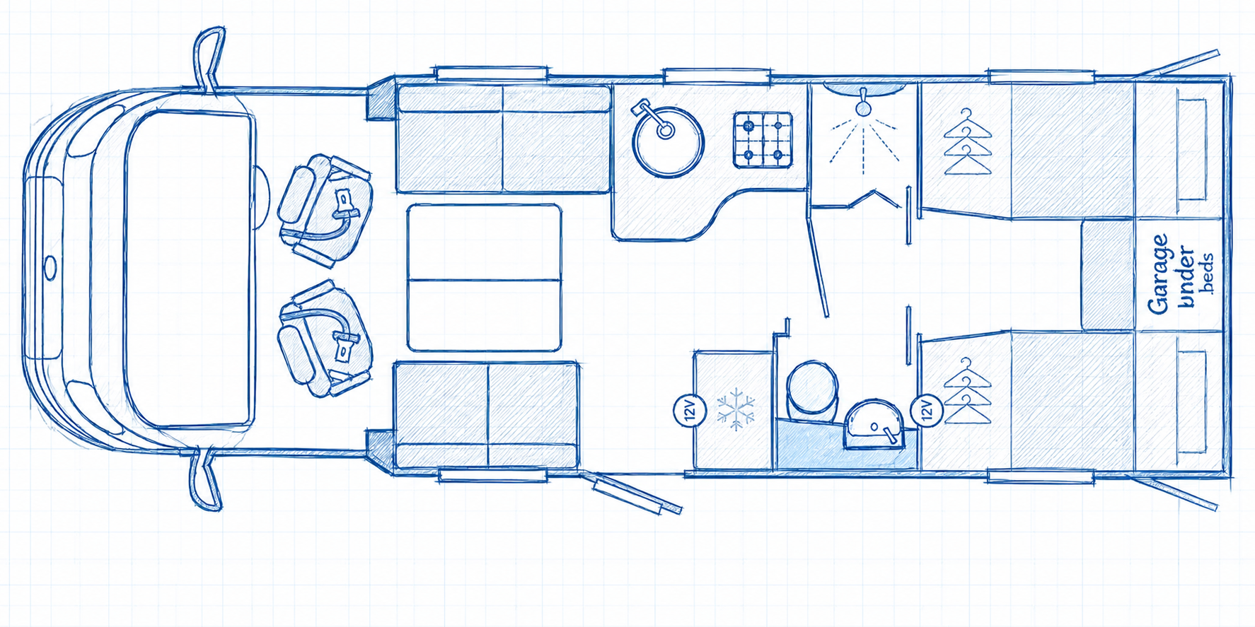 75D3A6 Swift Trekker584 Layout
