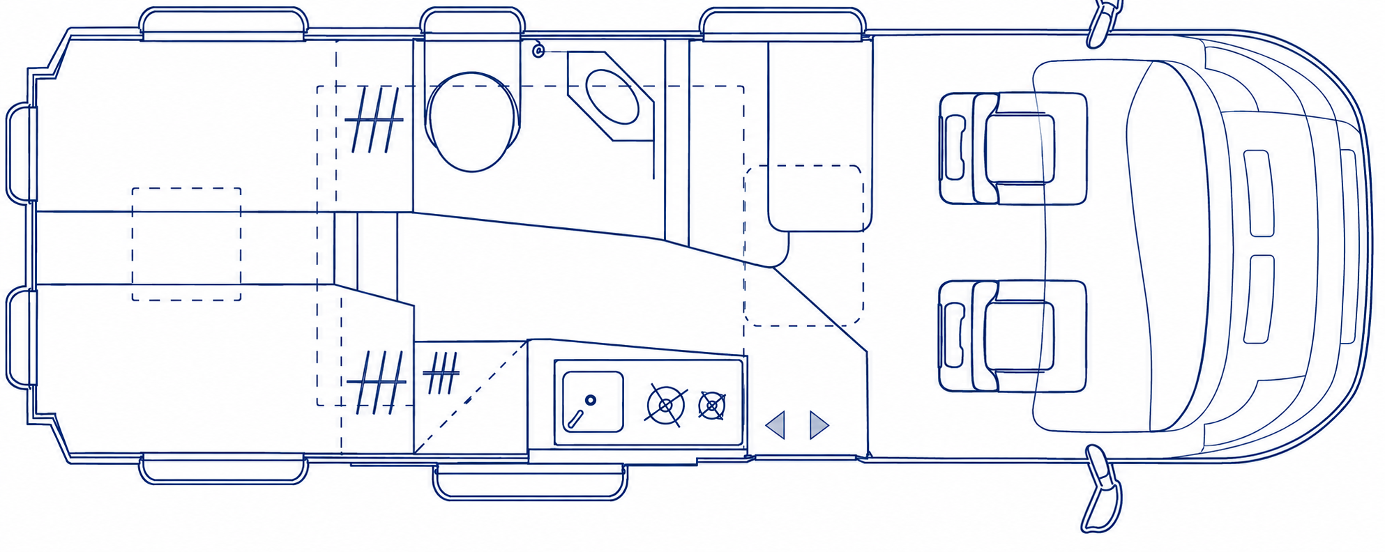 76B33A Adria Twinsports 640slb Layout