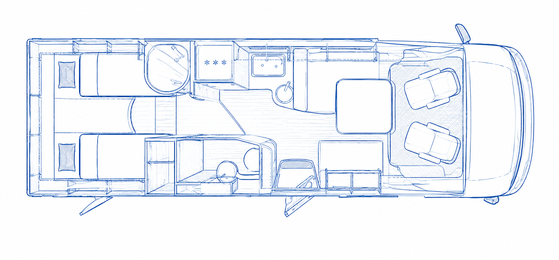 785596 Knaus Livei900leg Layout