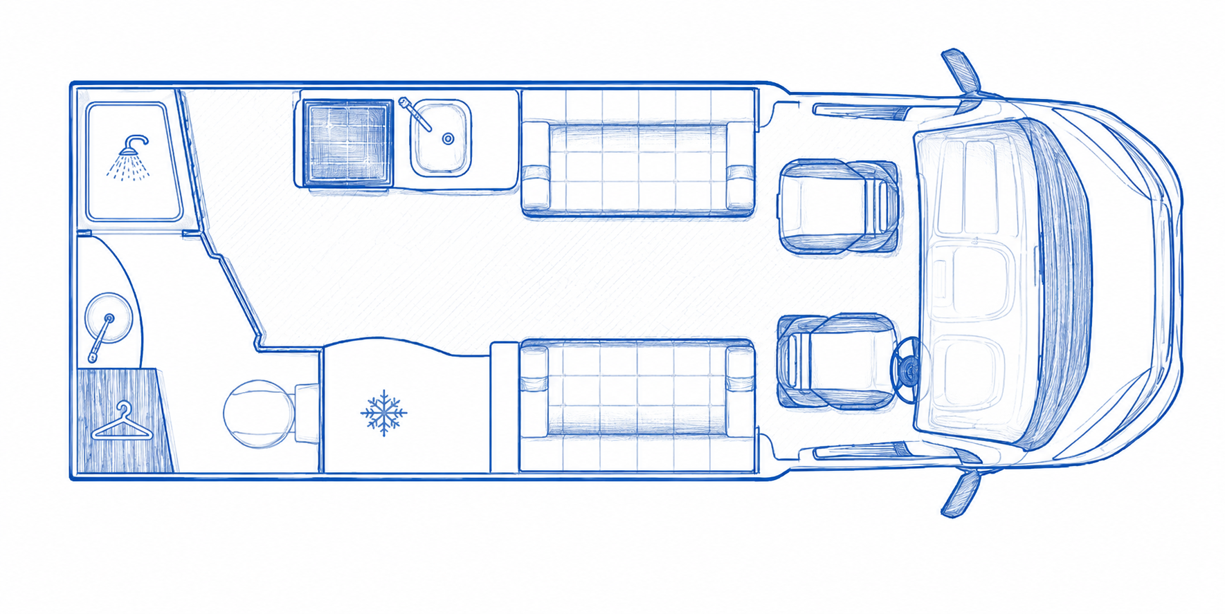 7865DA Autosleeper Broadway EB Layout
