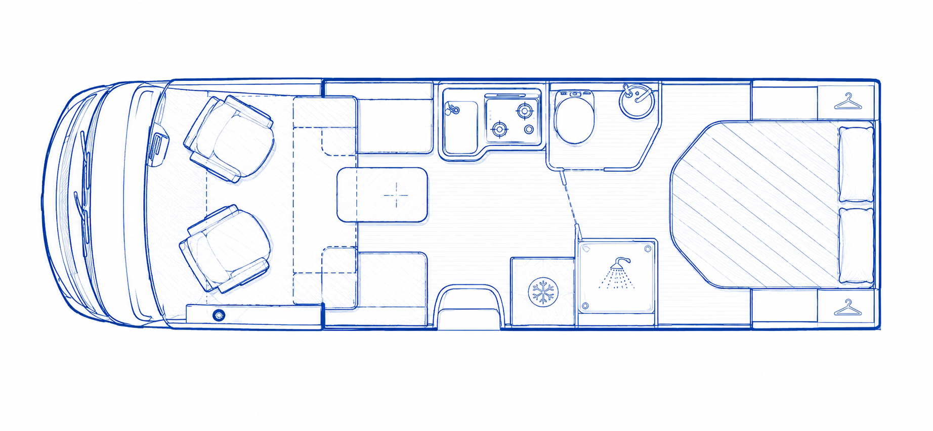 7866B6 Mobilvetta Kyacht79 Layout