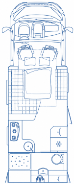 6DF186 Burstner Ixeo It680g Layout