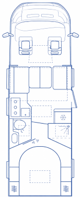 76B3C6 Adria Matrix Supreme 670 Dc Layout