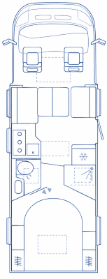 76B3CA Adria CoralSupreme670DC Layout