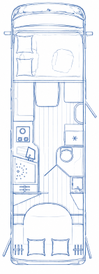 76C336 Burstner Elegance I920g Layout