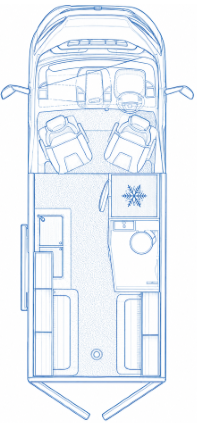 76F43A Autotrail Expedition54 Layout
