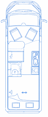 7774BE Burstner Ixeo It 734 Layout