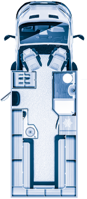 78556E Autotrail F68 Layout