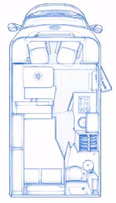 75C88A Carado T135 Layout